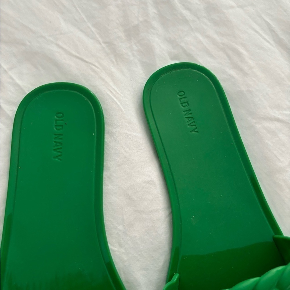NEW! Old Navy Jelly Slides Quilted Size 11 - Picture 7 of 7